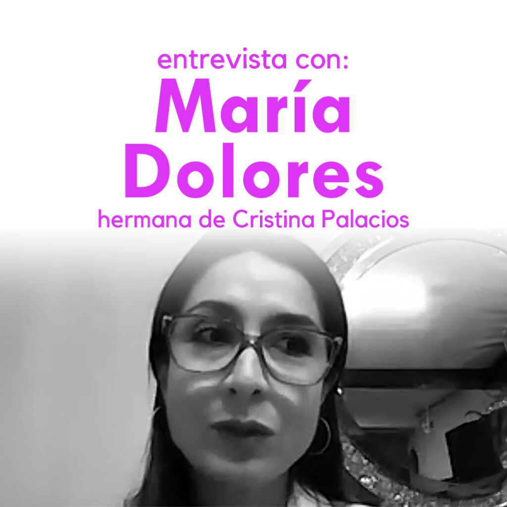 Entrevista a María Dolores Machado (Violetas: Caso Cristina Palacios)